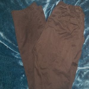 Old navy black chinos boys size 16